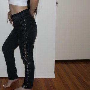 Venus high waisted black jeans